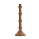-- Kandelaar Ø10x31 cm caramel