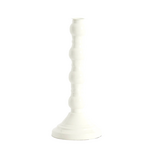 -- Kandelaar Ø10x25 cm  creme wit