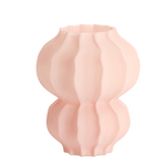 -- Vaas Ø20x23 cm  glas roze