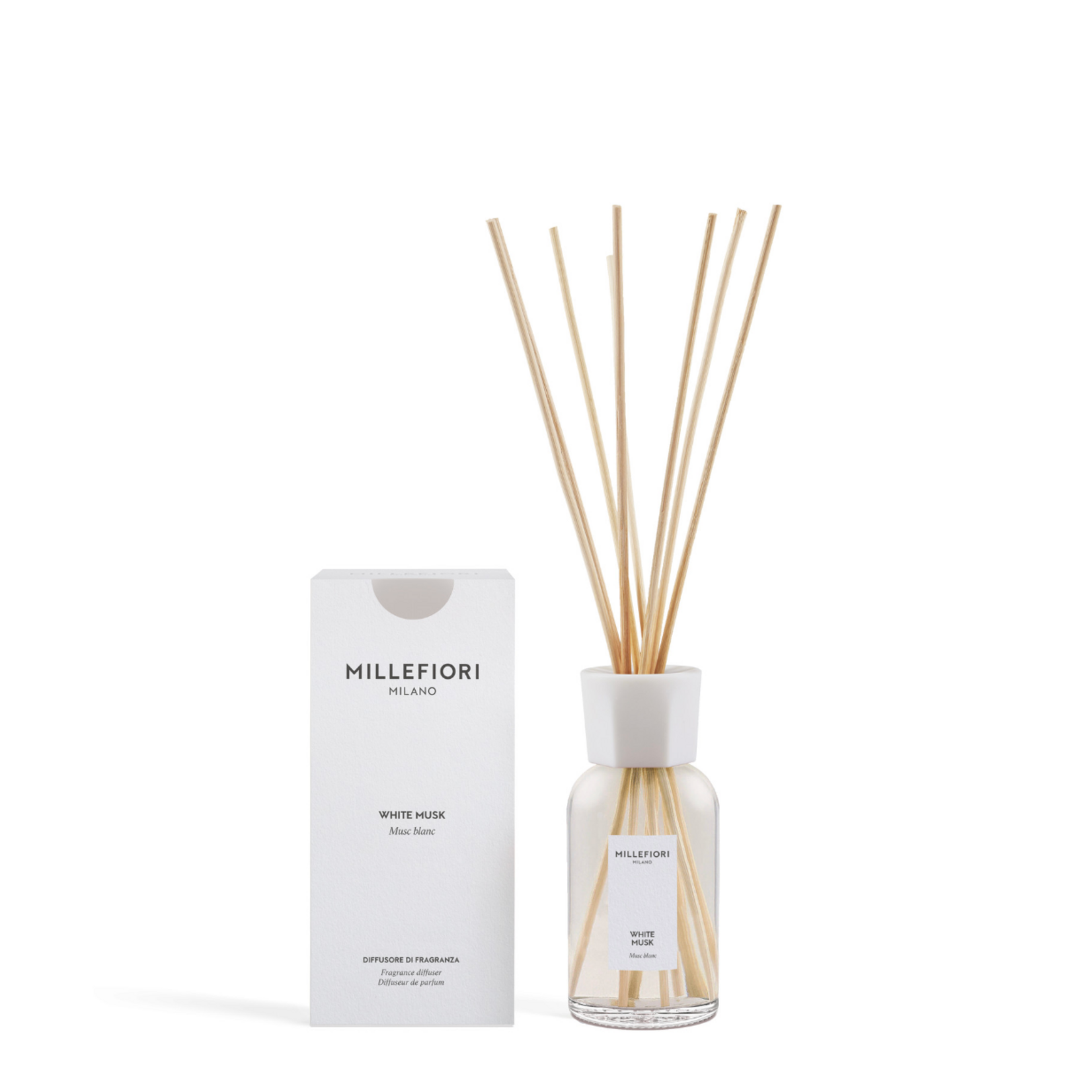 MILLEFIORI MILANO MILLEFIORI MILANO - Reed Diffuser 250 ml White musk