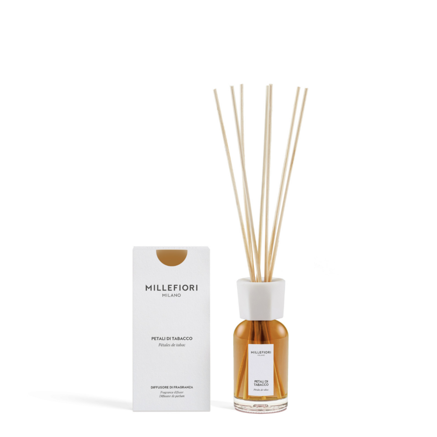 MILLEFIORI MILANO MILLEFIORI MILANO - Reed diffuser 100ml Petali di Tabacco