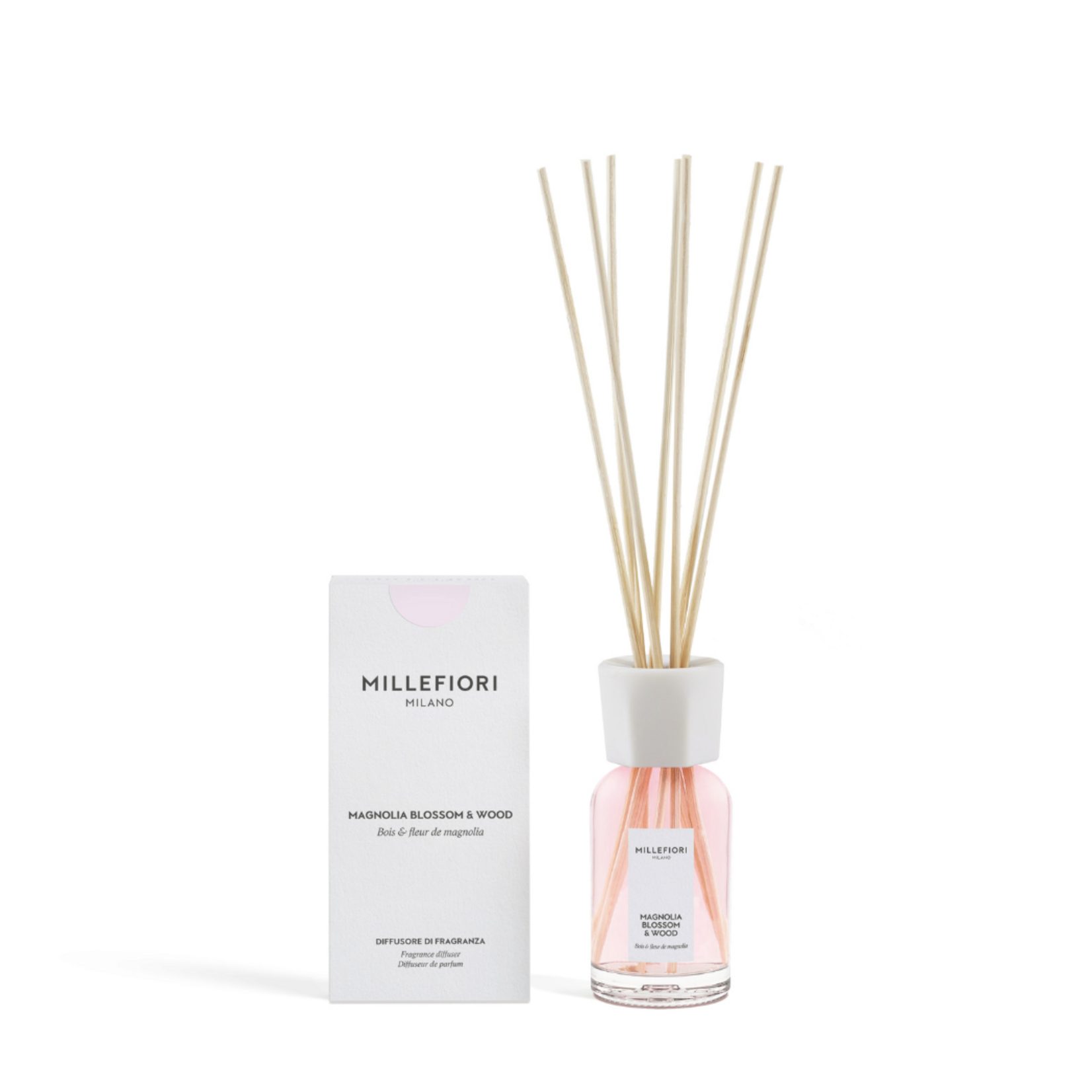 MILLEFIORI MILANO MILLEFIORI MILANO - Reed Diffuser 100ml Magnolia Blossom & Wood