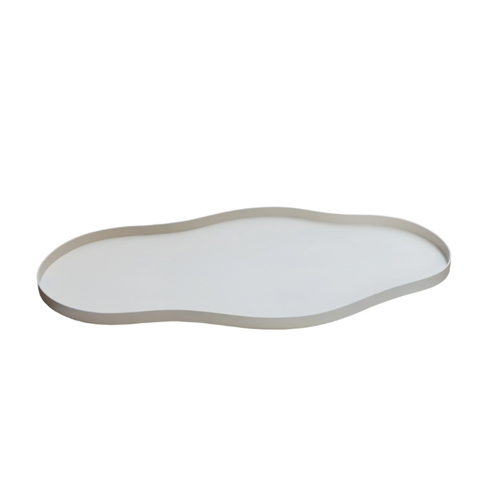 -- Dienblad bauru ivory l66xb37,5xh2cm