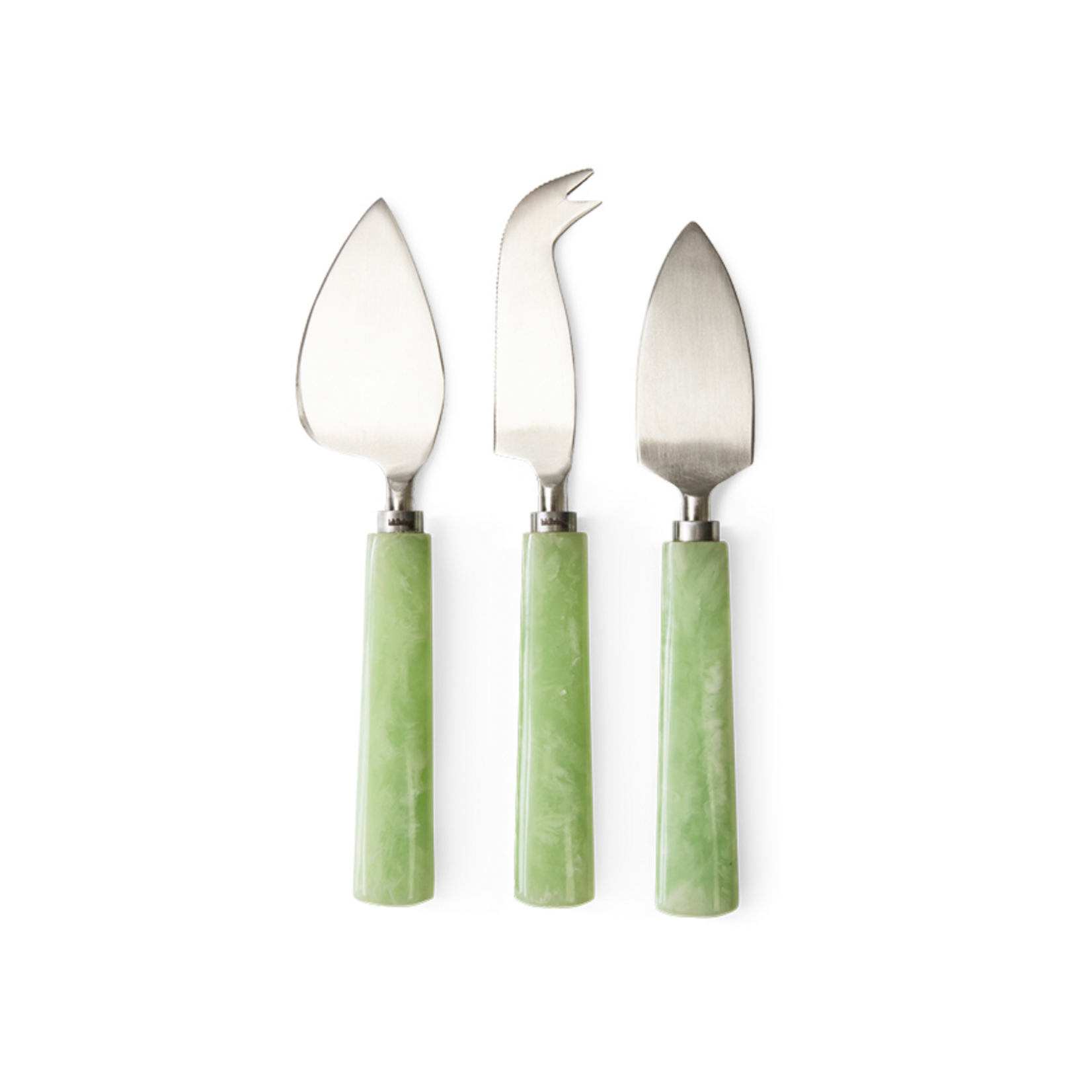 HKLIVING HKLIVING - Kaas messen sage groen set van 3 KCU0019