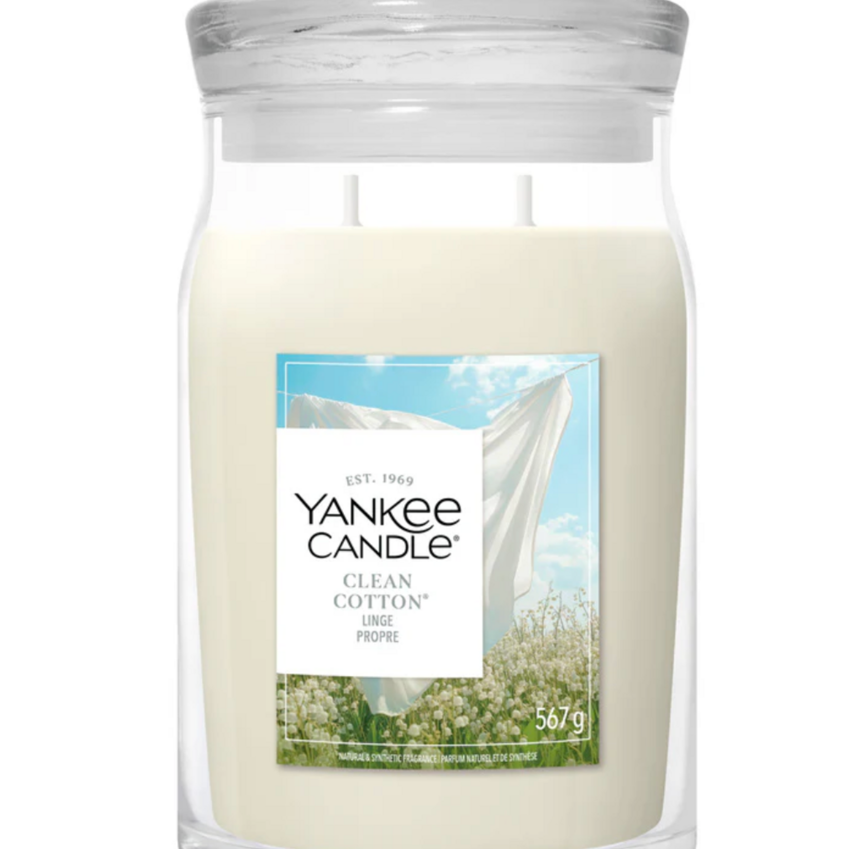 YANKEE CANDLE YANKEE CANDLE - Geurkaars Clean cotton