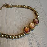 QOSS QOSS - Armband Suzanne goud nude uni