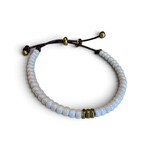 QOSS QOSS - Armband Maartje goud kraal ivoor Uni