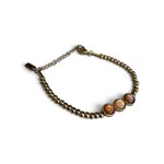 QOSS QOSS - Armband Suzanne goud nude uni