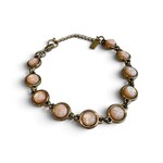 QOSS QOSS - Armband  Loïs goud bol nude uni