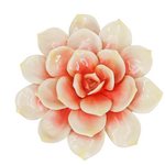 KOLONY Wanddecoratie bloem pastel 19x19x4,5cm