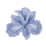 KOLONY Wanddecoratie bloem blauw 22,8x5,7x20,3cm