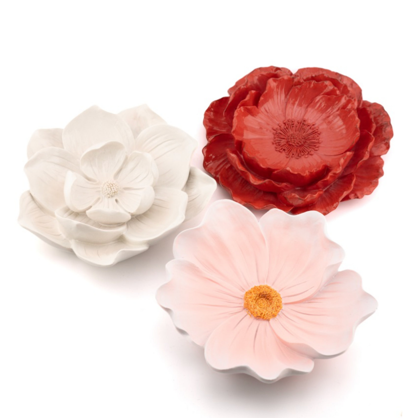 KOLONY Wanddecoratie bloem helia roze