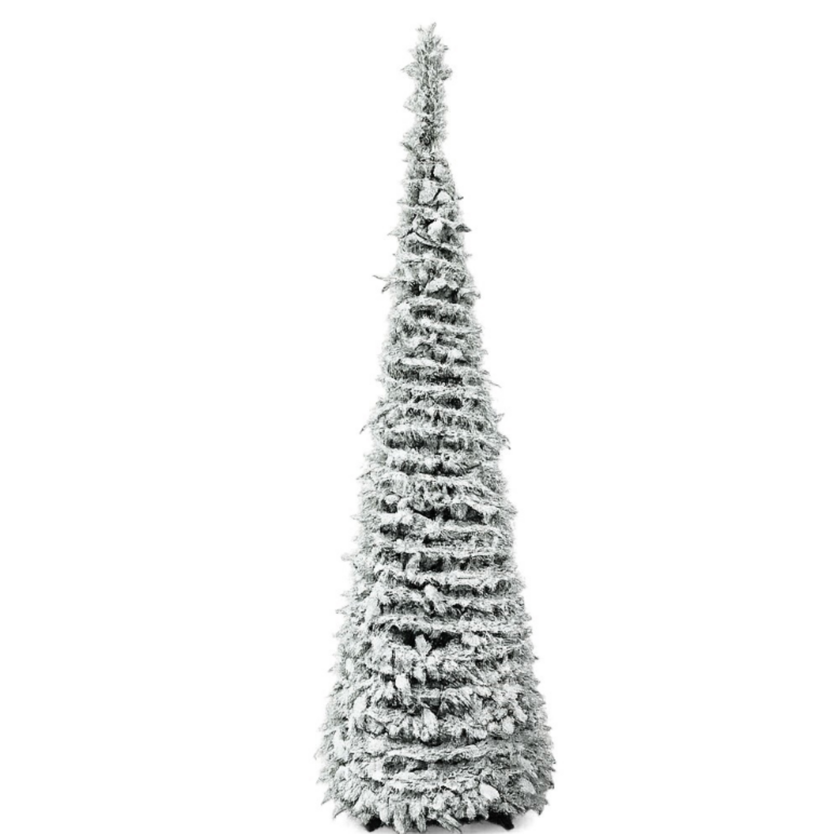 KOLONY Opvouwbare kerstboom Tinsel met verlichting L 60x60x210cm