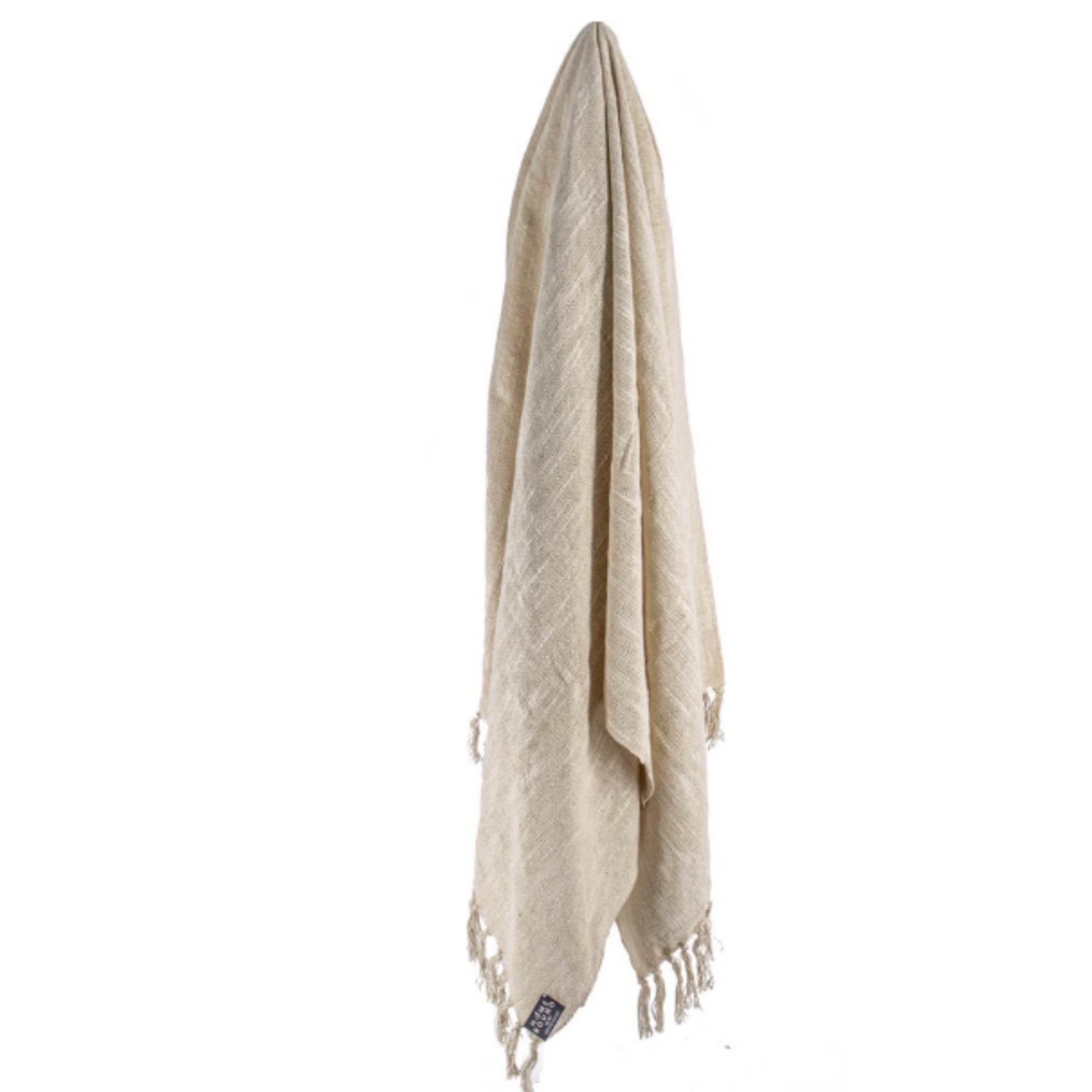 KOLONY Plaid cosy 130x160cm creme wit
