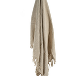 KOLONY Plaid cosy 150x200cm beige