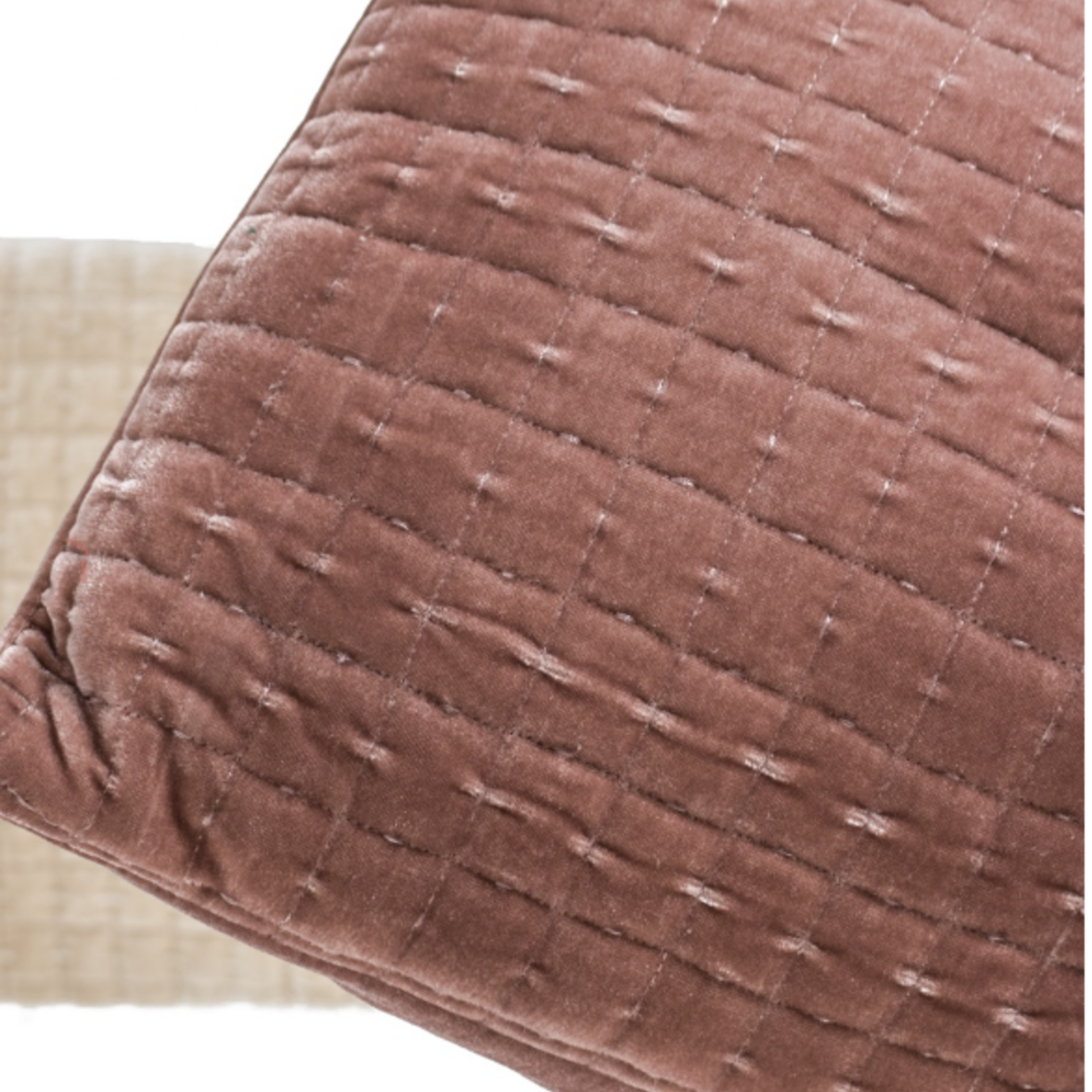 KOLONY Kussen velours old pink