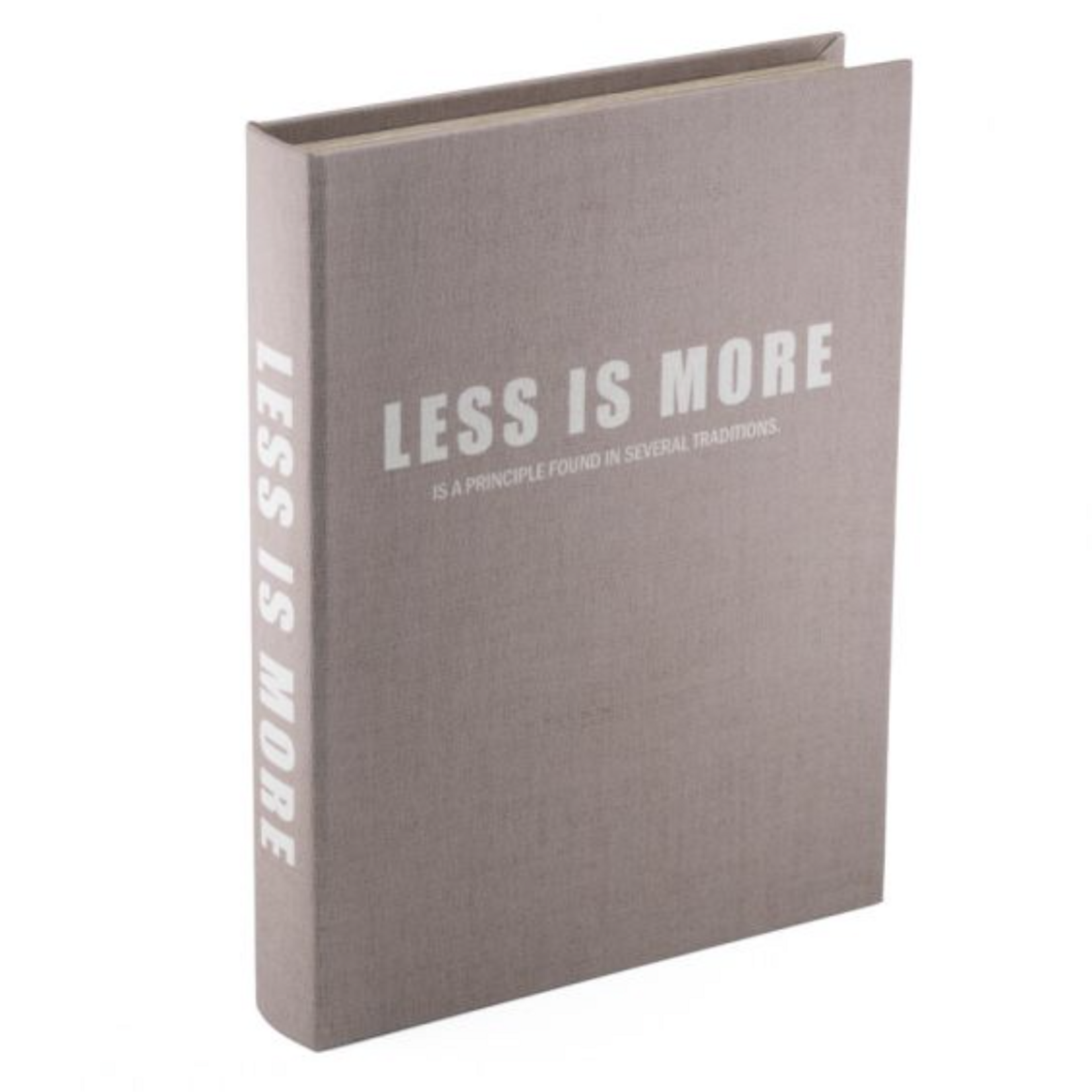KOLONY Opbergboek koffietafel less is more  28,5x22cm