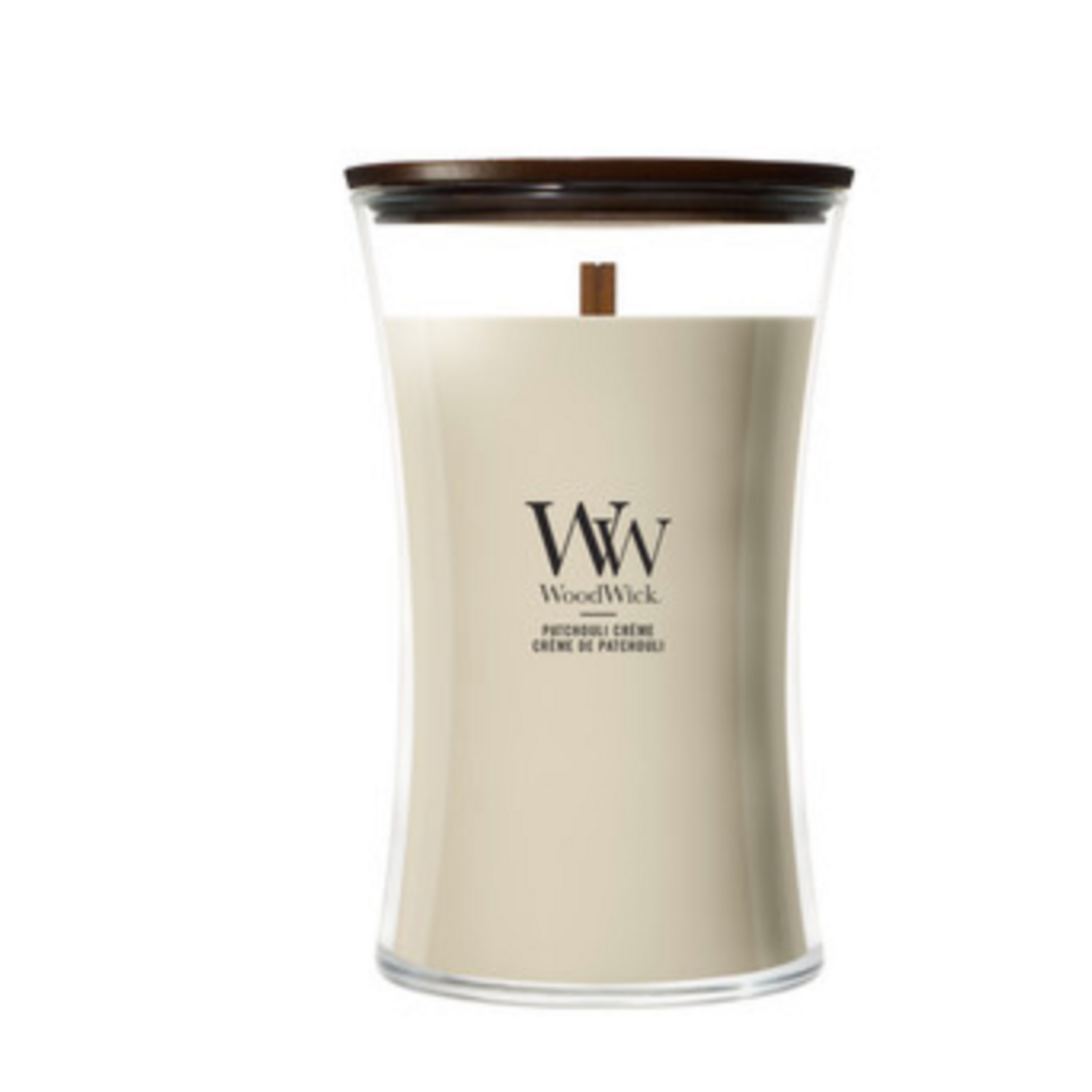 WOODWICK WOODWICK - Candle Patchouili crème