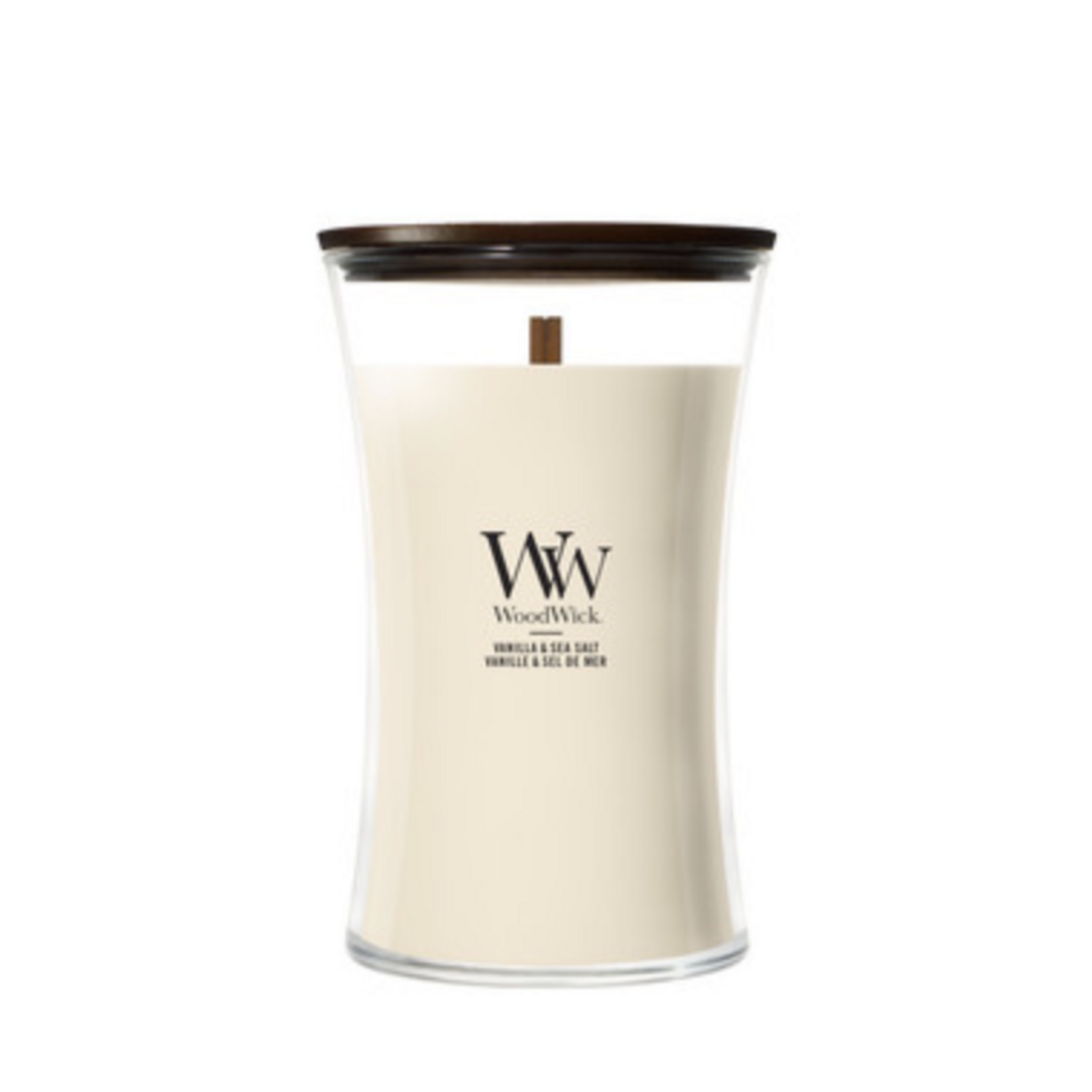 WOODWICK WOODWICK - Candle Vanilla & Sea Salt