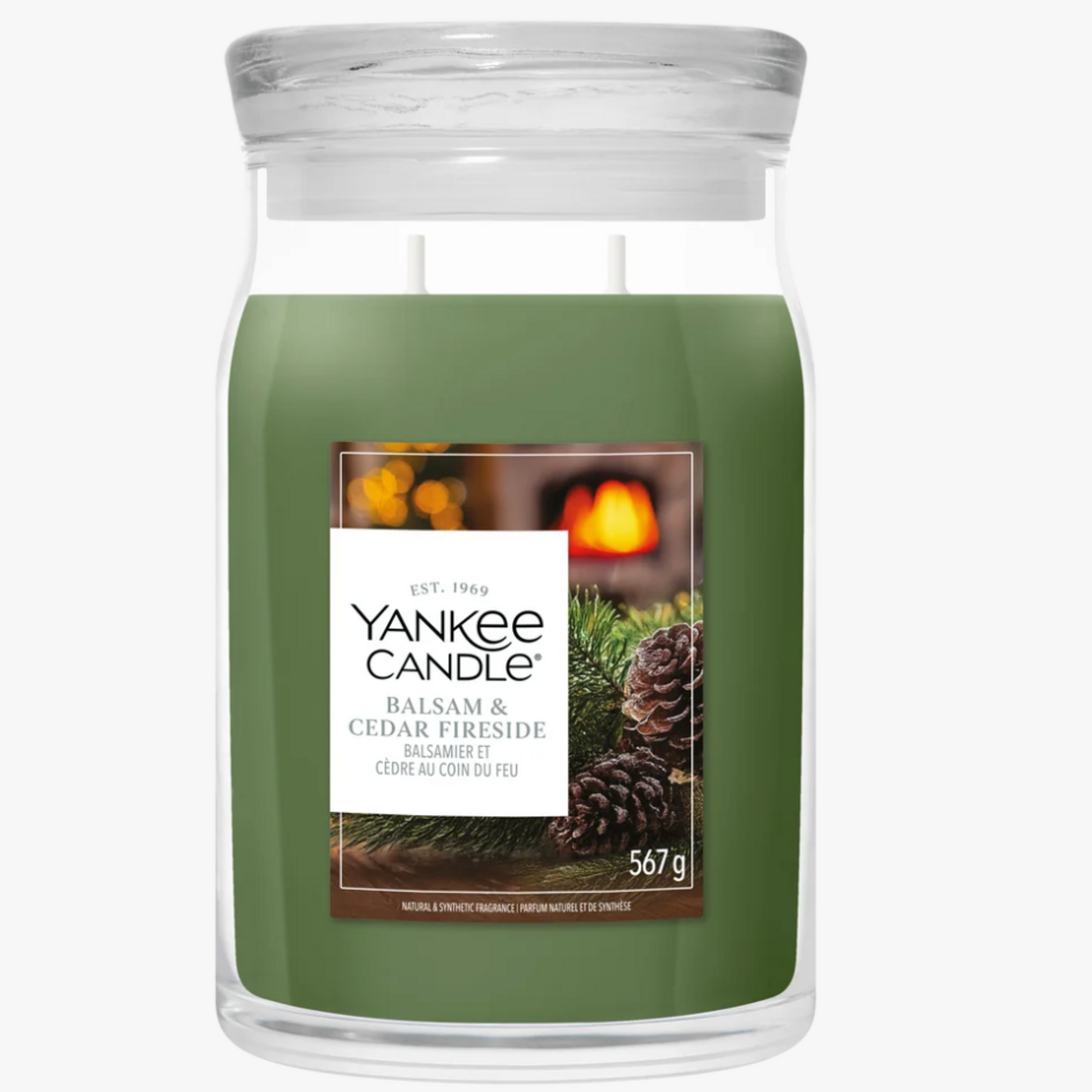 YANKEE CANDLE YANKEE CANDLE - Geurkaars Balsam & Cedar Fireside