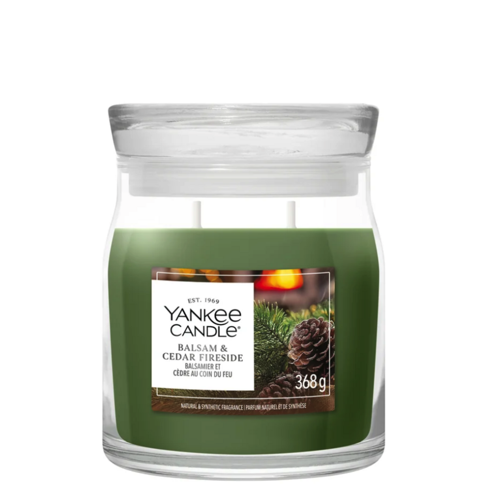 YANKEE CANDLE YANKEE CANDLE - Geurkaars Balsam & Cedar Fireside