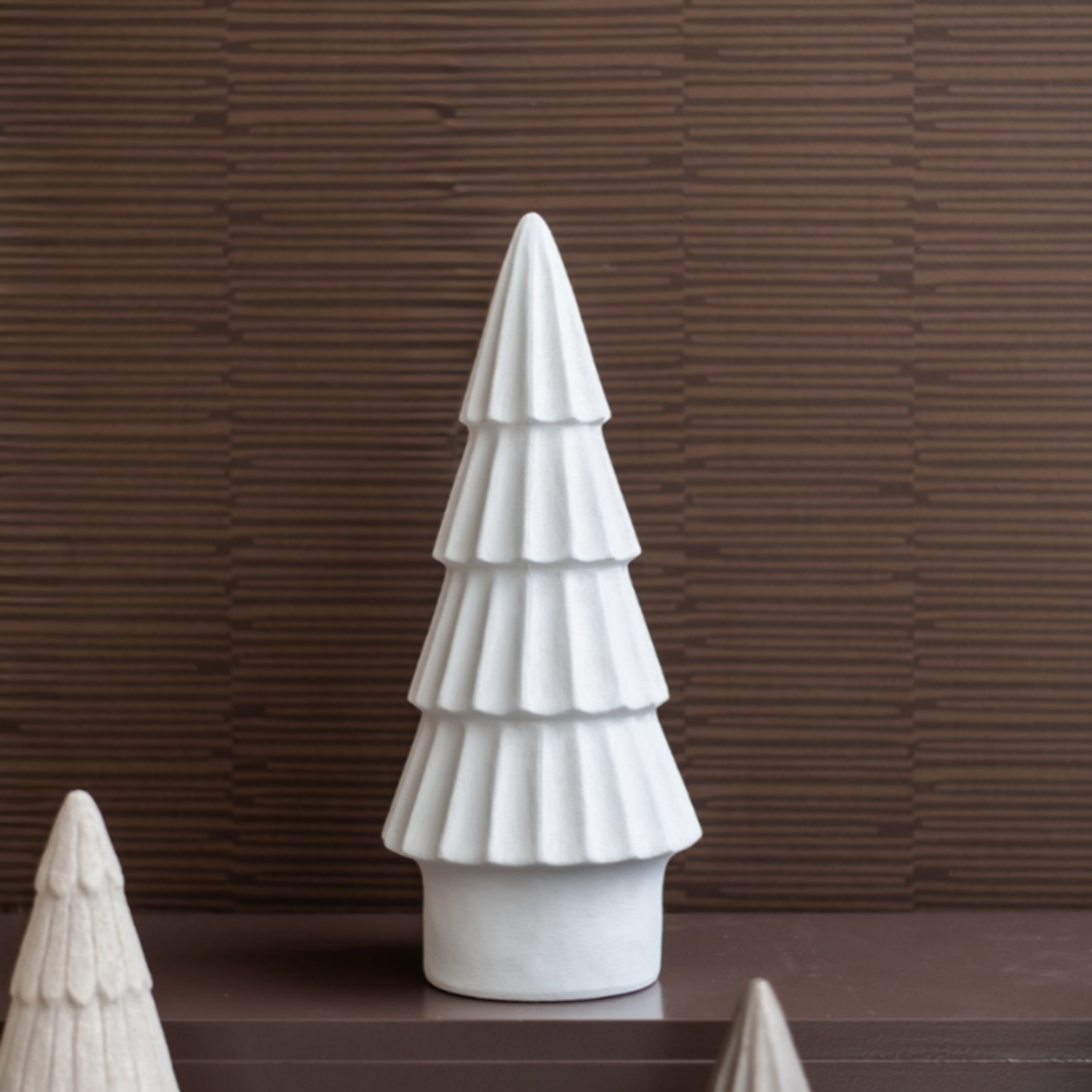 -- HS - Decoratie kerstboom Aros XL beige 50cm
