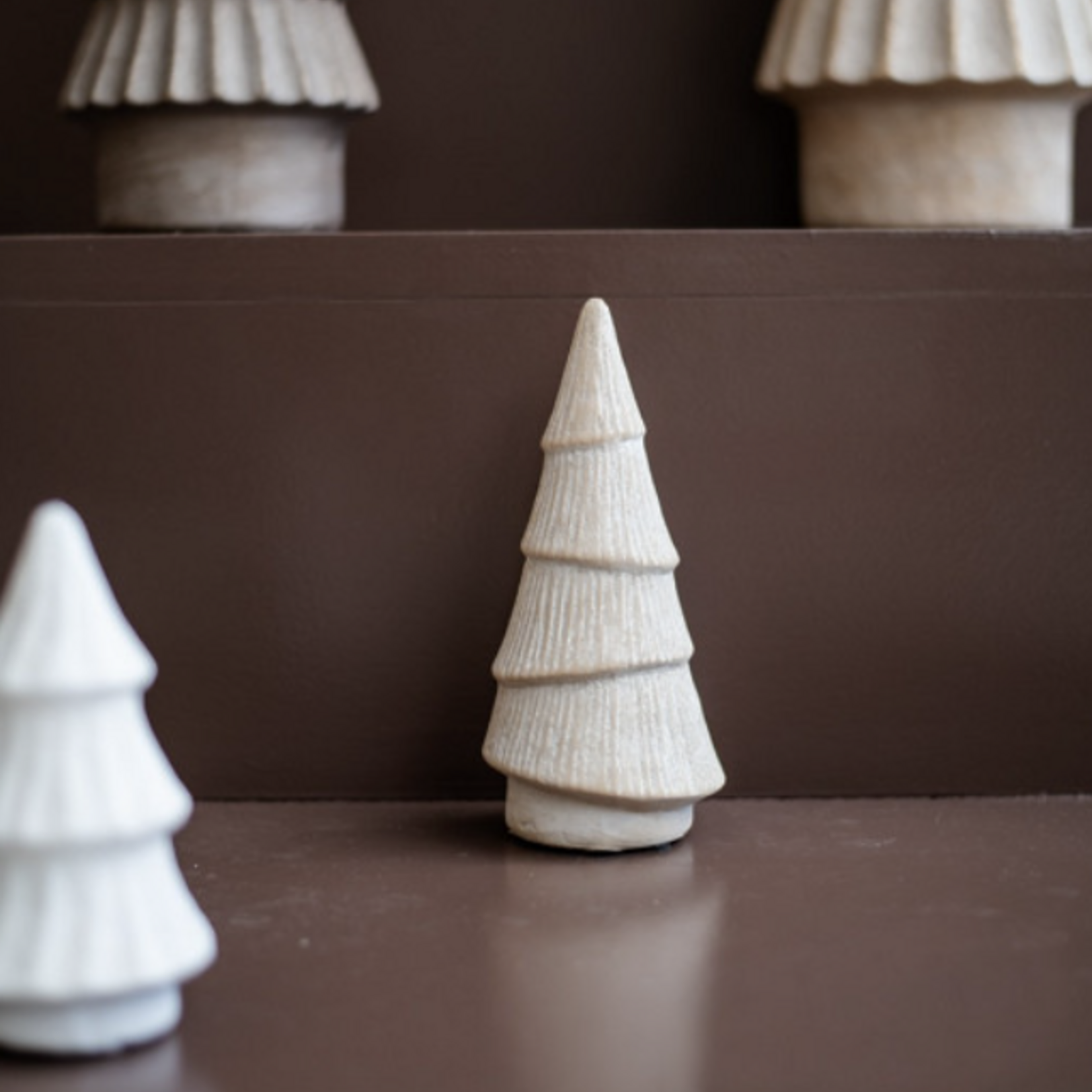 -- HS - Decoratie kerstboom Cera M goud 20cm