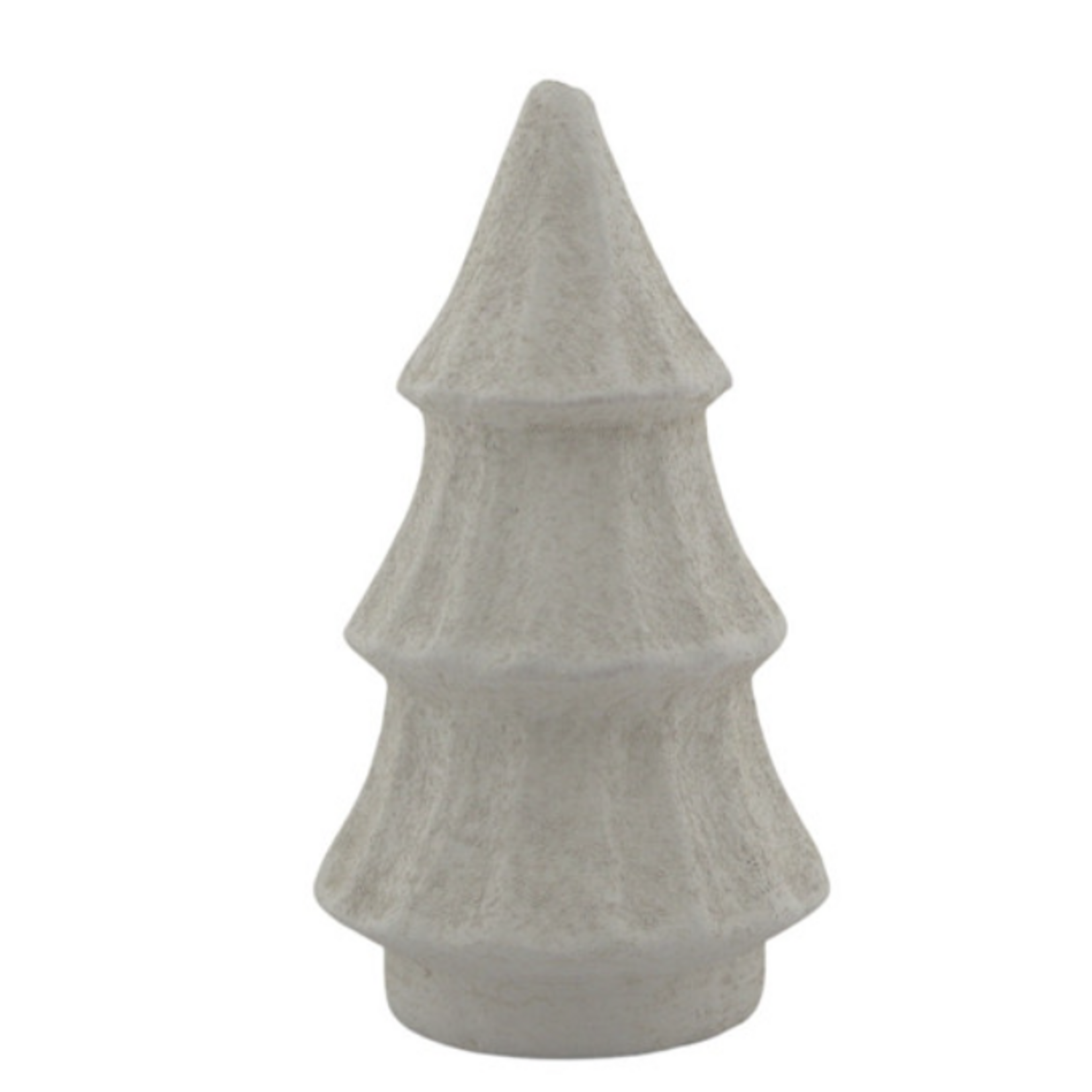 -- HS - Decoratie kerstboom Elva S beige 14,5cm