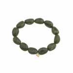 -- ARMBAND - Kralen groen