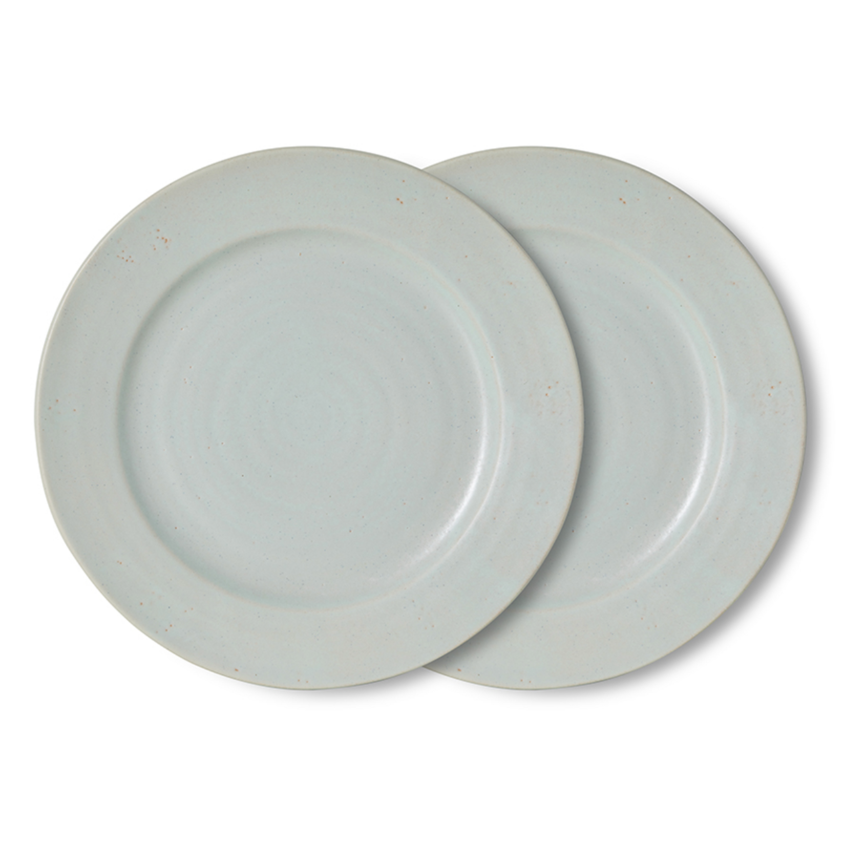 HKLIVING HKLIVING - Farmerstyle Dinerbord lichtblauw KFT0006 per stuk