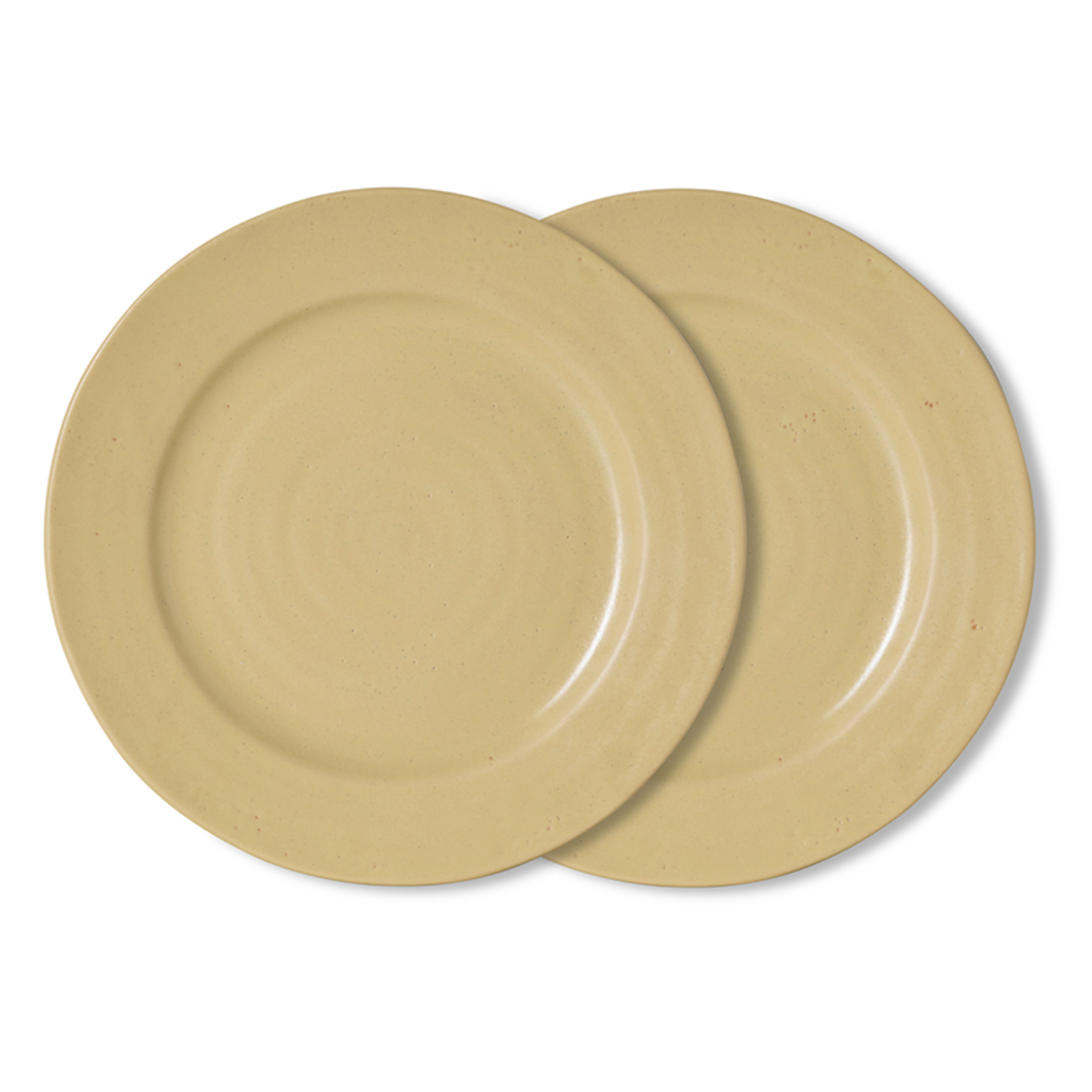 HKLIVING HKLIVING - Farmerstyle Dinerbord crème KFT0006 per stuk