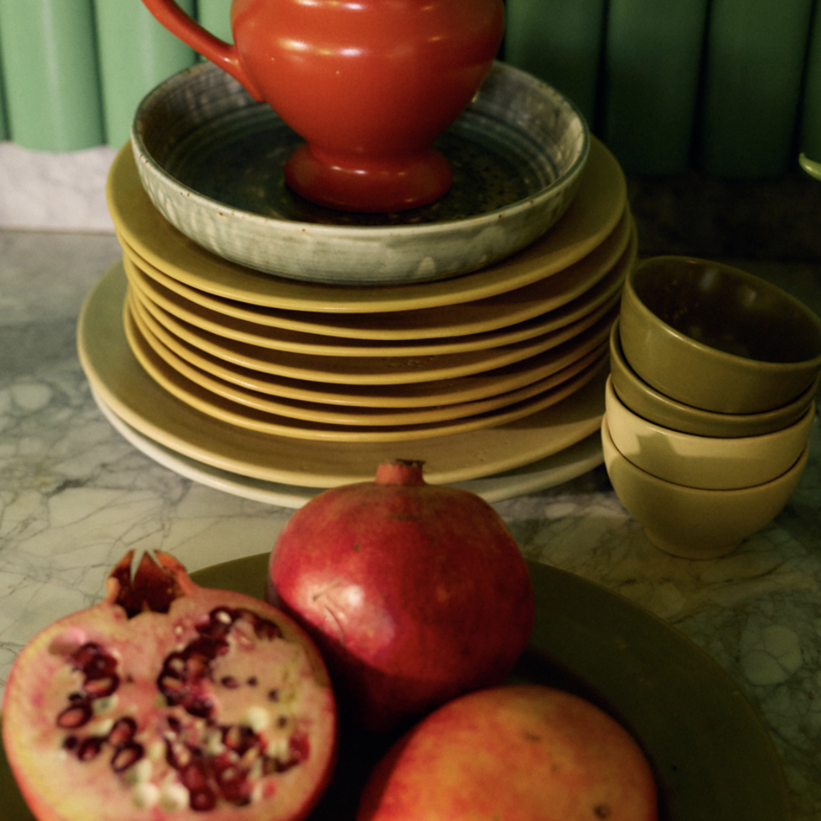 HKLIVING HKLIVING - Farmerstyle klein schaaltje room / crème  KFT0011 per stuk
