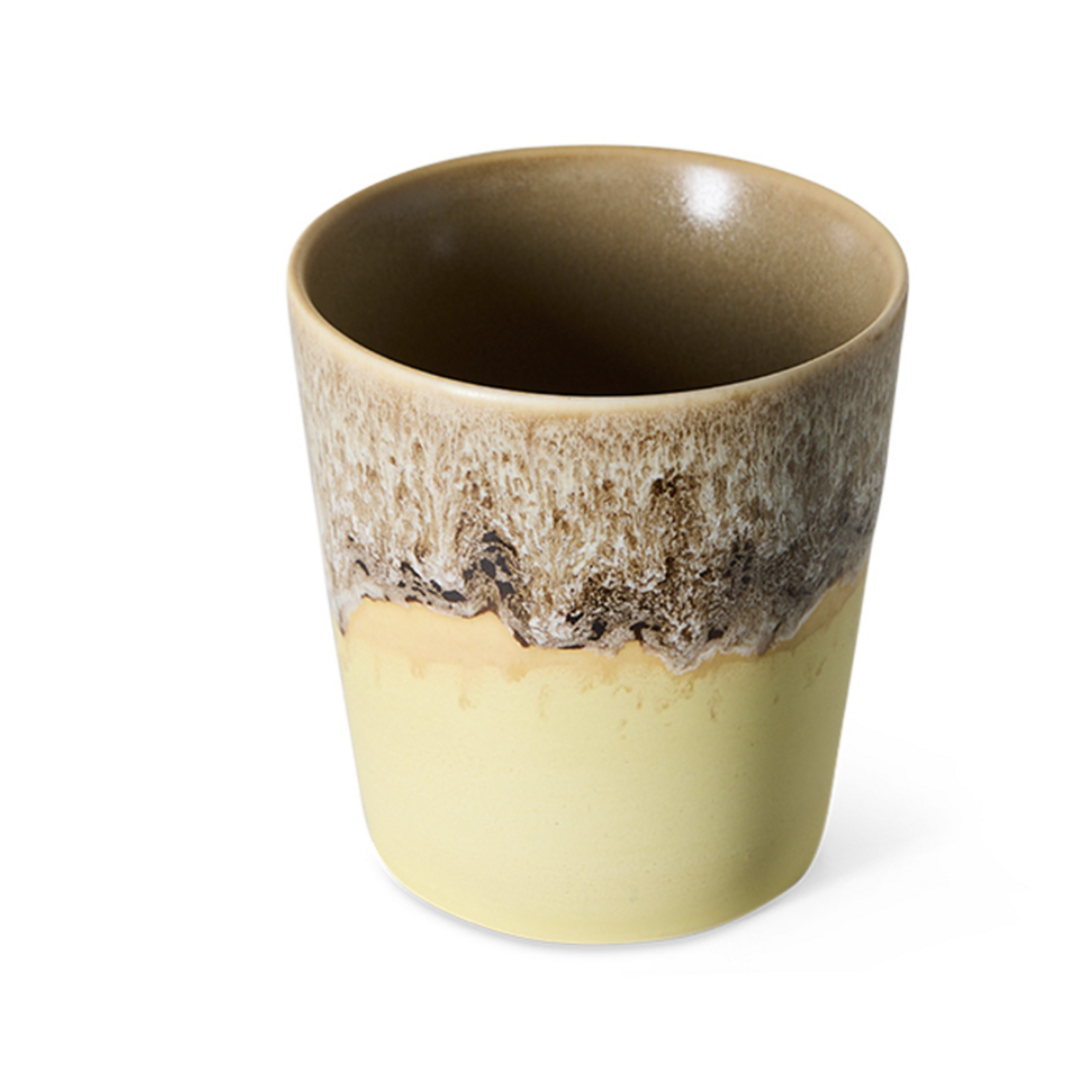 HKLIVING HKLIVING - 70's Ceramics Koffiemok vla KST0241