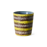 HKLIVING HKLIVING - 70's Ceramics Koffie mok layers KST0244