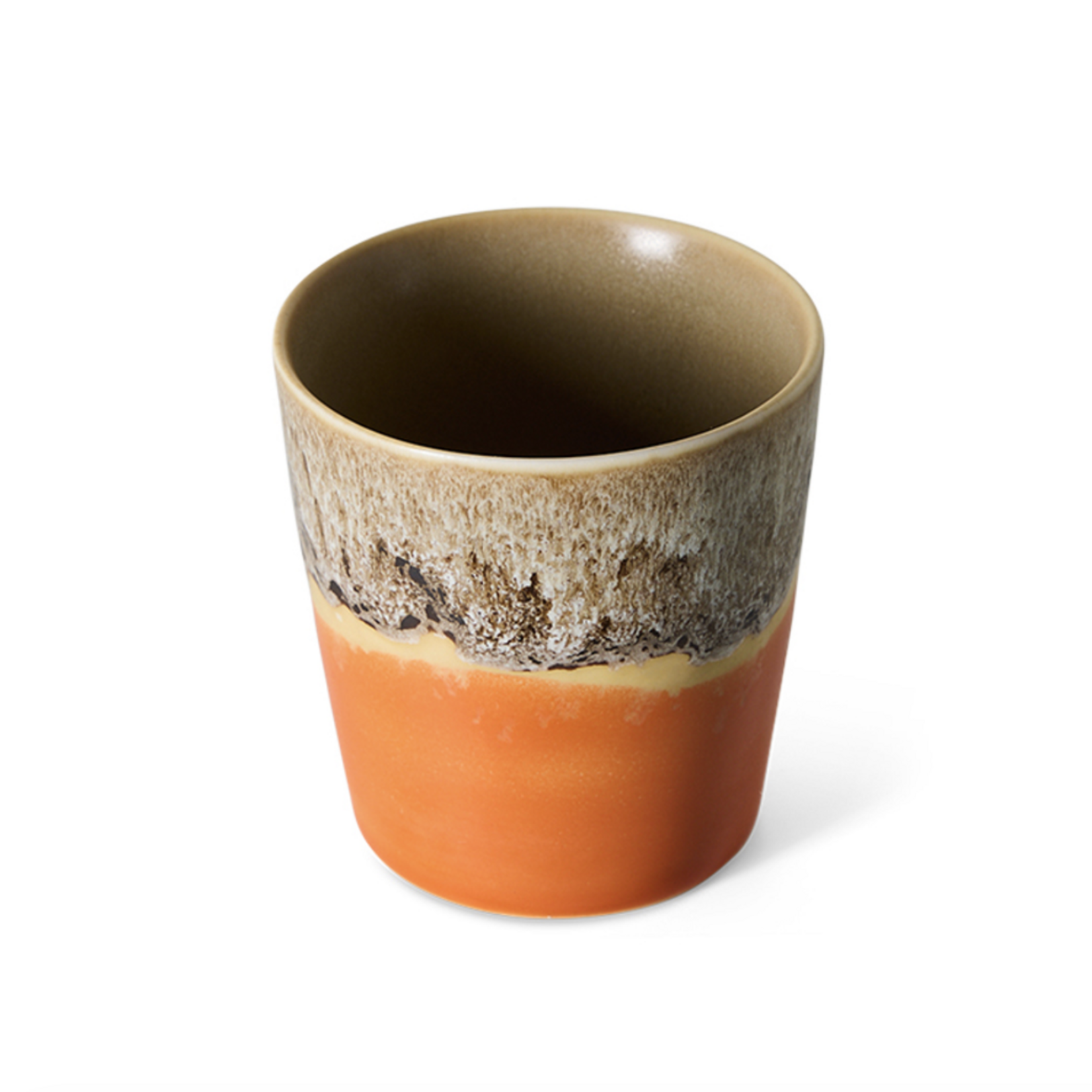 HKLIVING HKLIVING - 70's Ceramics Koffie mok fierce KST0245