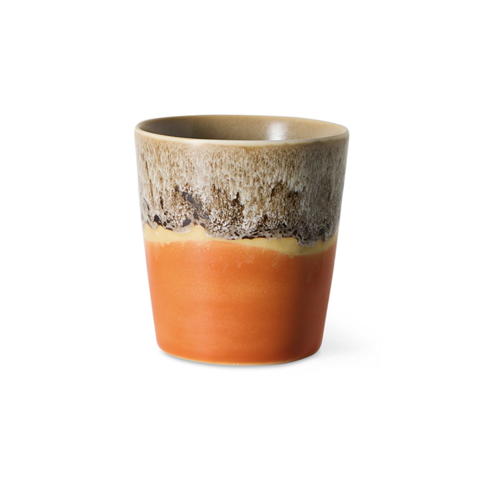 HKLIVING HKLIVING - 70's Ceramics Koffie mok fierce KST0245