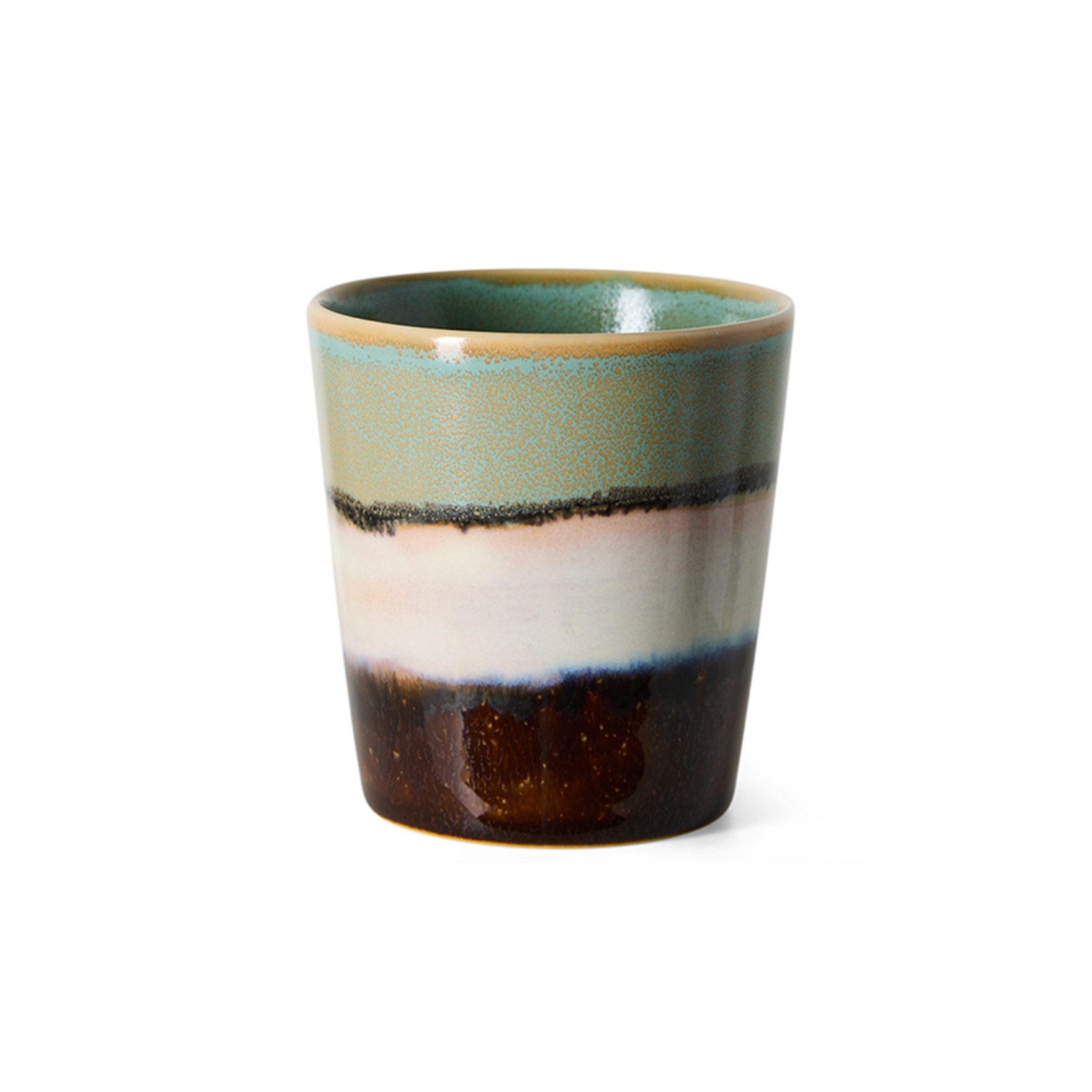 HKLIVING HKLIVING - 70's Ceramics Koffie mok gelato KST0250