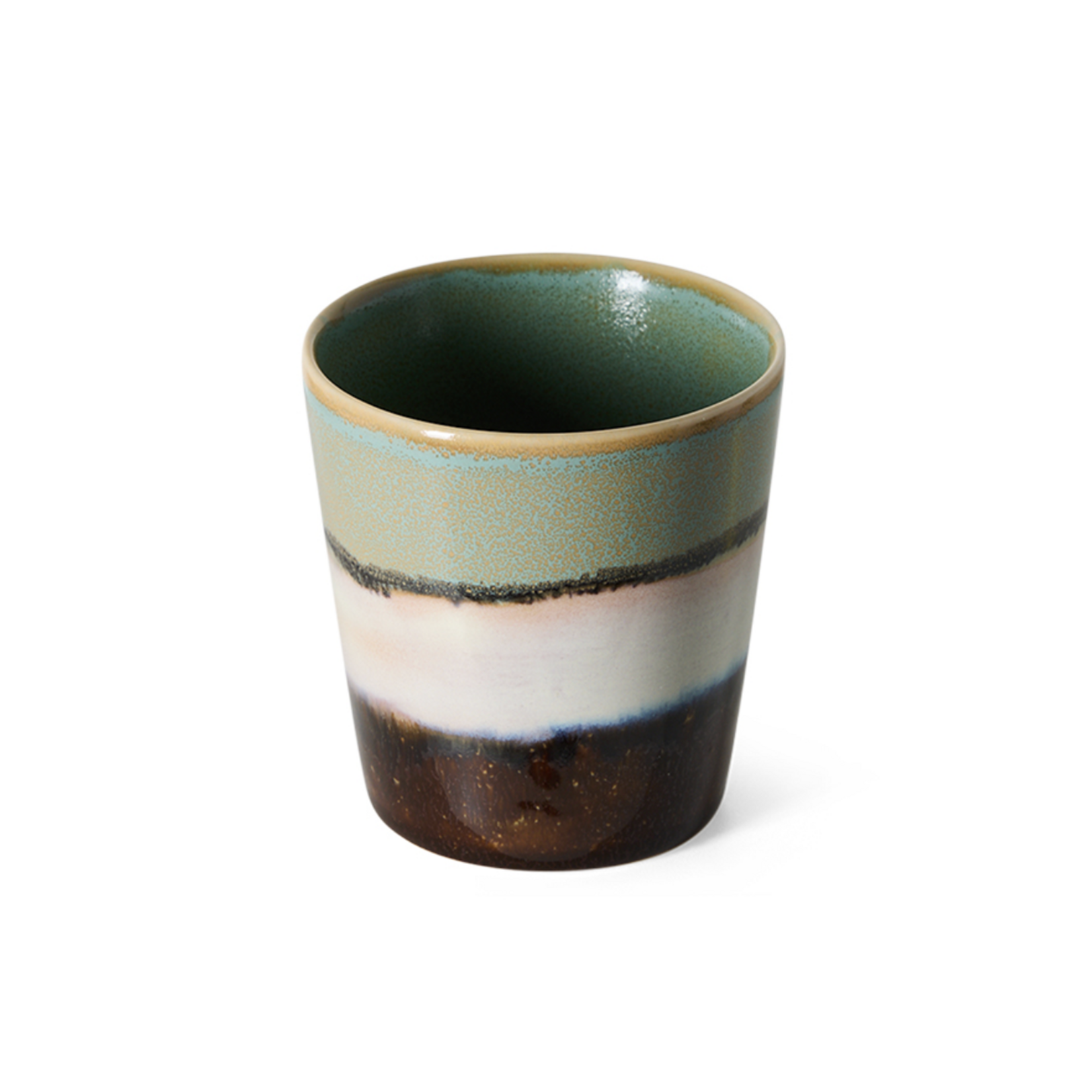 HKLIVING HKLIVING - 70's Ceramics Koffie mok gelato KST0250