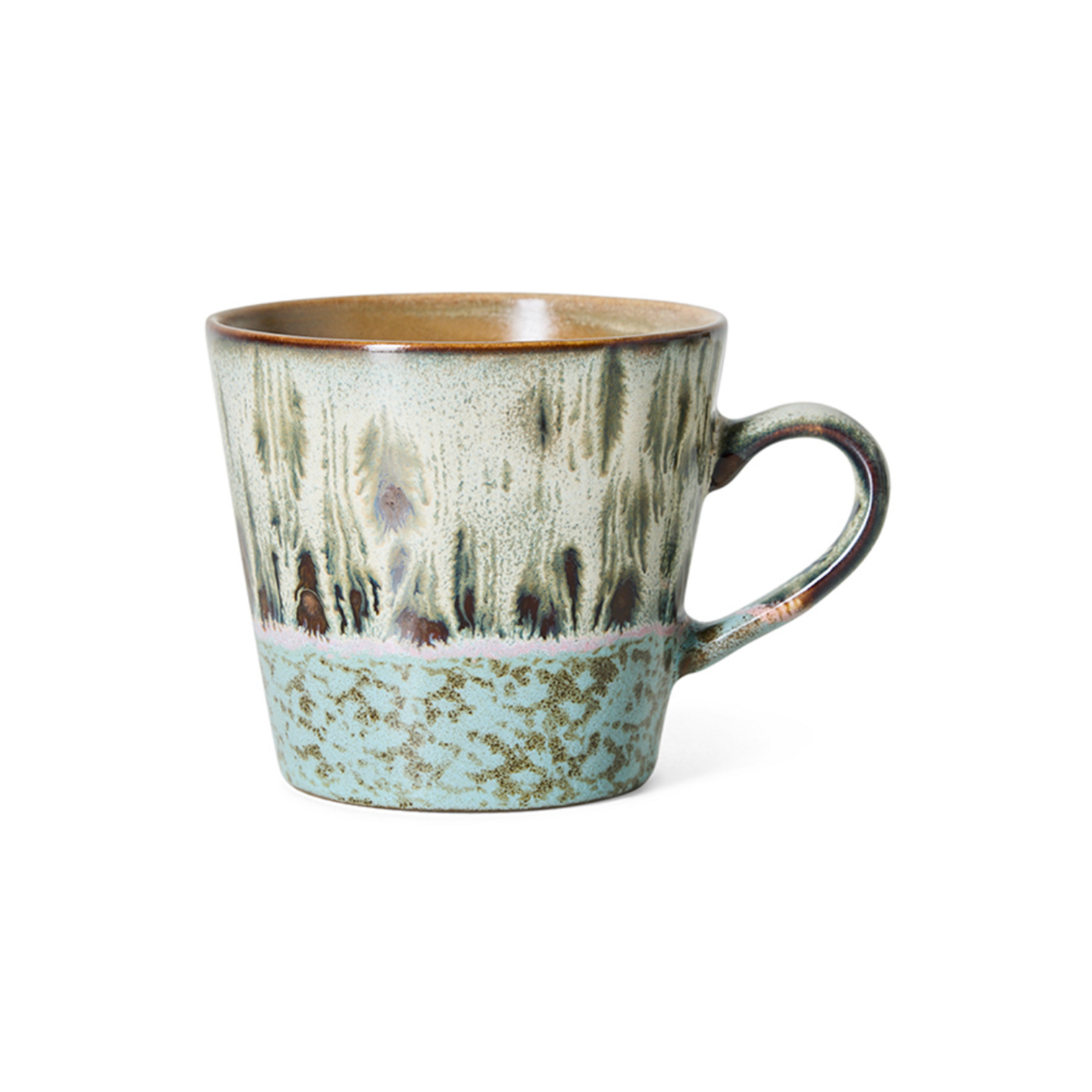 HKLIVING HKLIVING - 70's Cappuccino mok birthstone KST0257