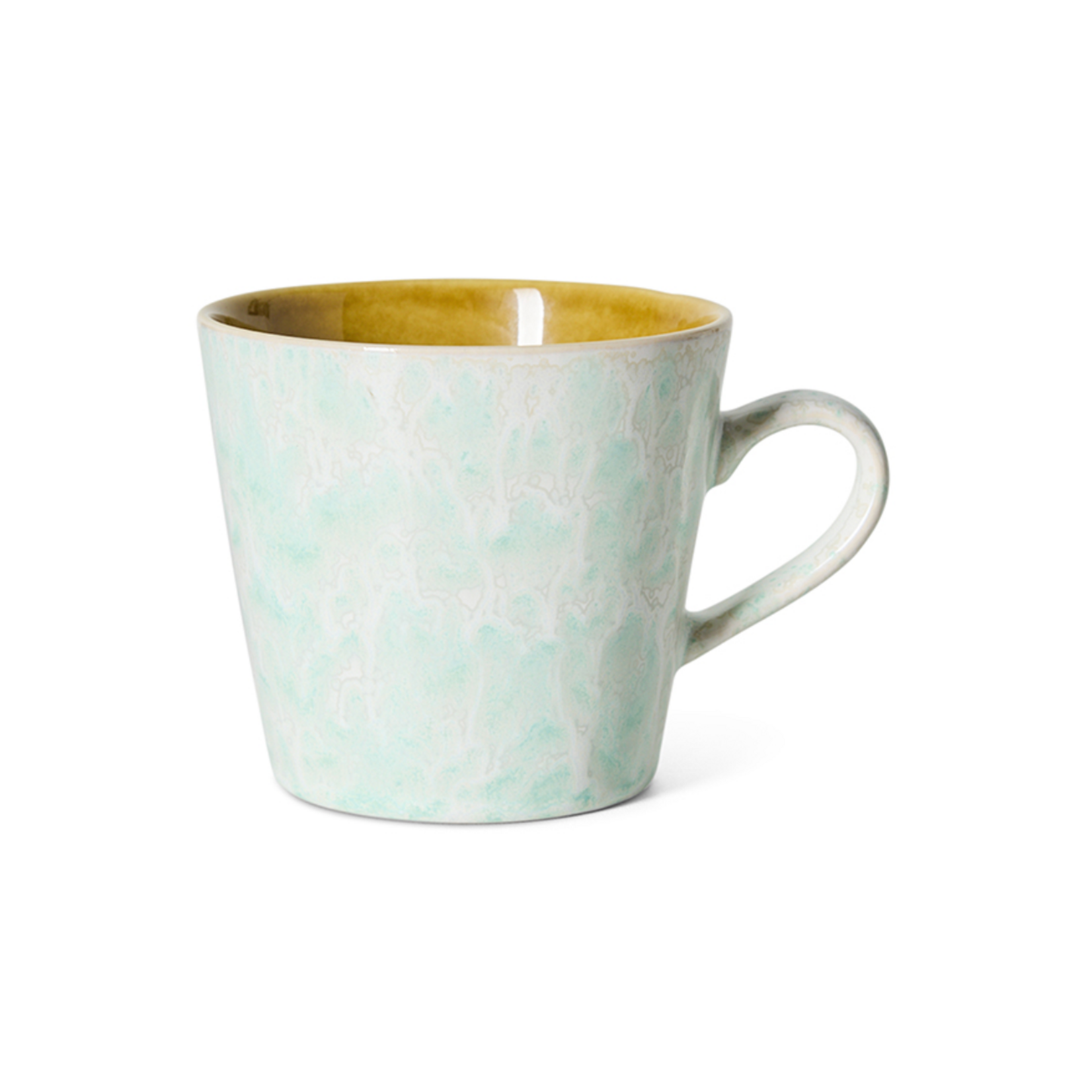 HKLIVING HKLIVING - 70's Cappuccino mok lotus KST0258