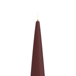 UYUNI UYUNI - Kaars Led kegelvormig wine red 5,8x21,5cm