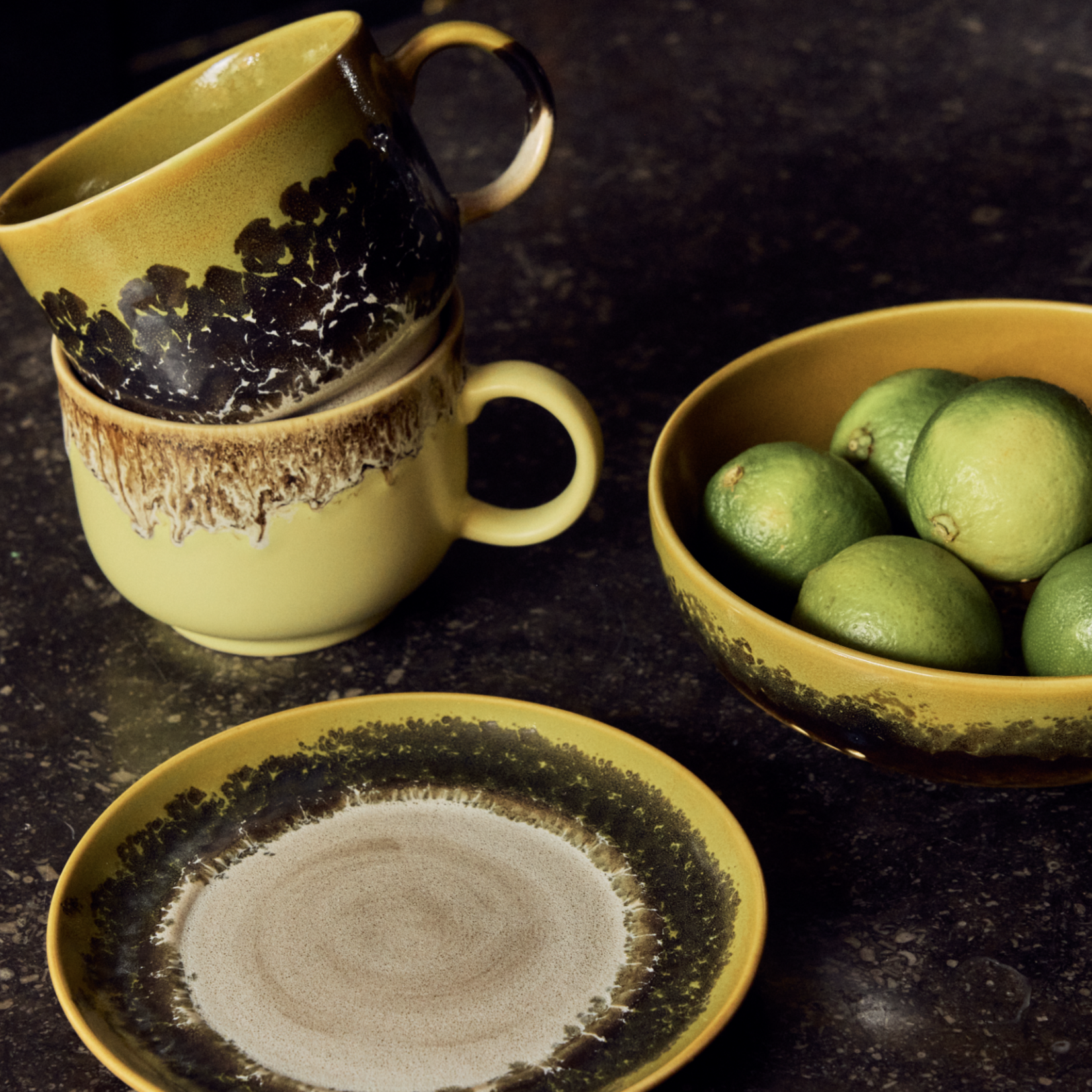 HKLIVING HKLIVING - 70's Theekop XL Truffle KST0268