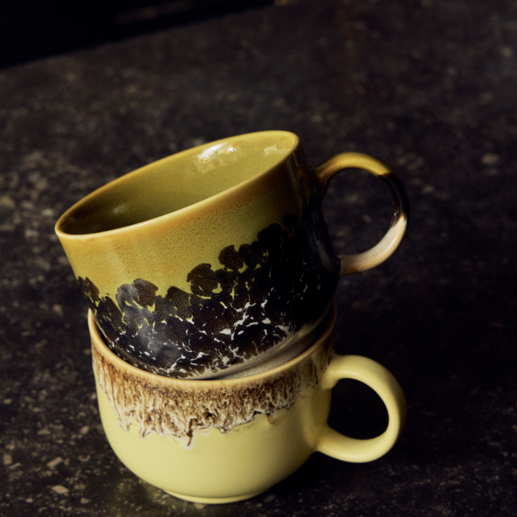 HKLIVING HKLIVING - 70's Theekop XL Truffle KST0268