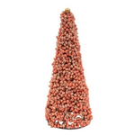 -- Christmas Tree houten kralen koraal