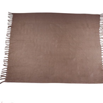 -- Plaid chrissy bruin 130x170cm