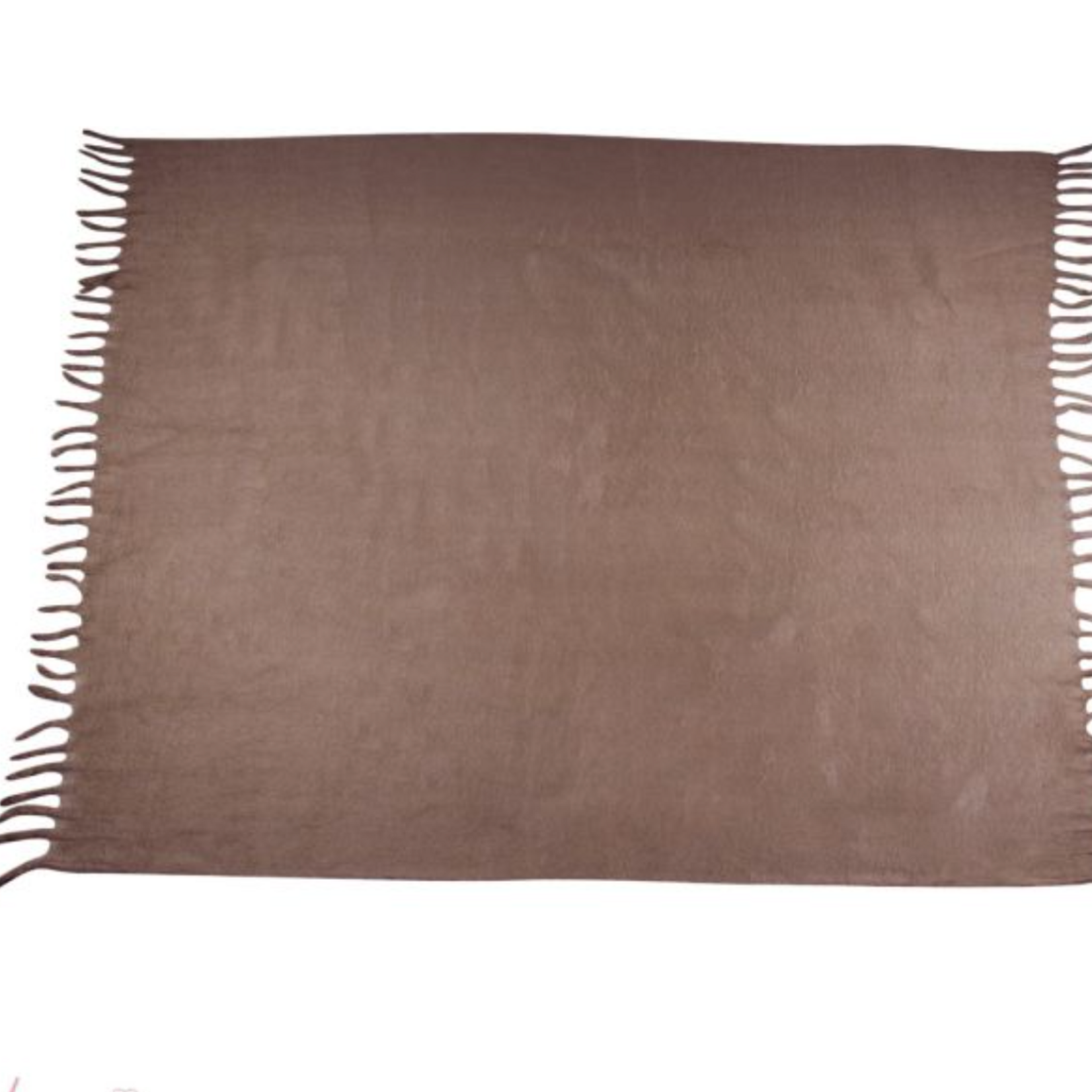 -- Plaid chrissy bruin 130x170cm