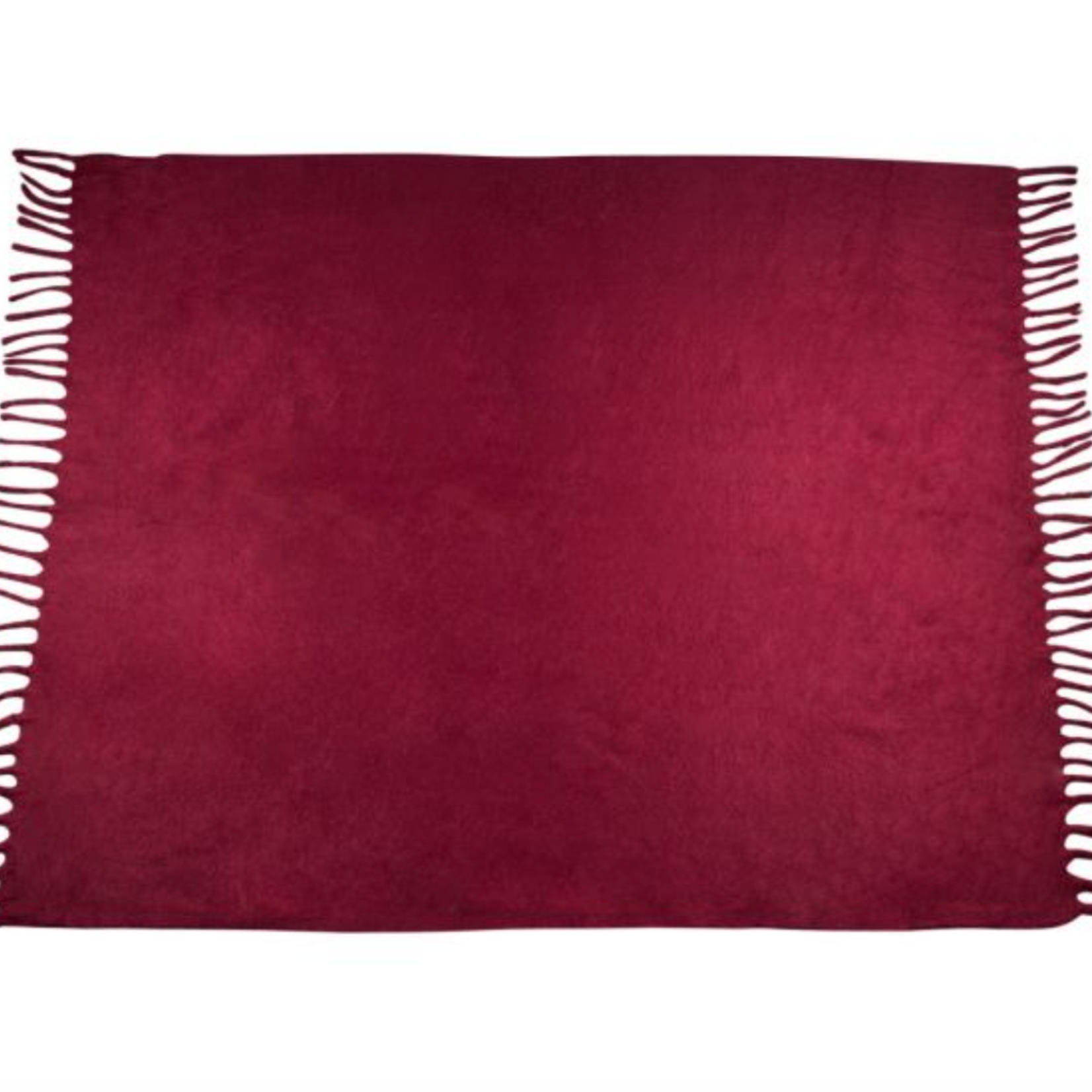 -- Plaid chrissy burgundy 130X170CM