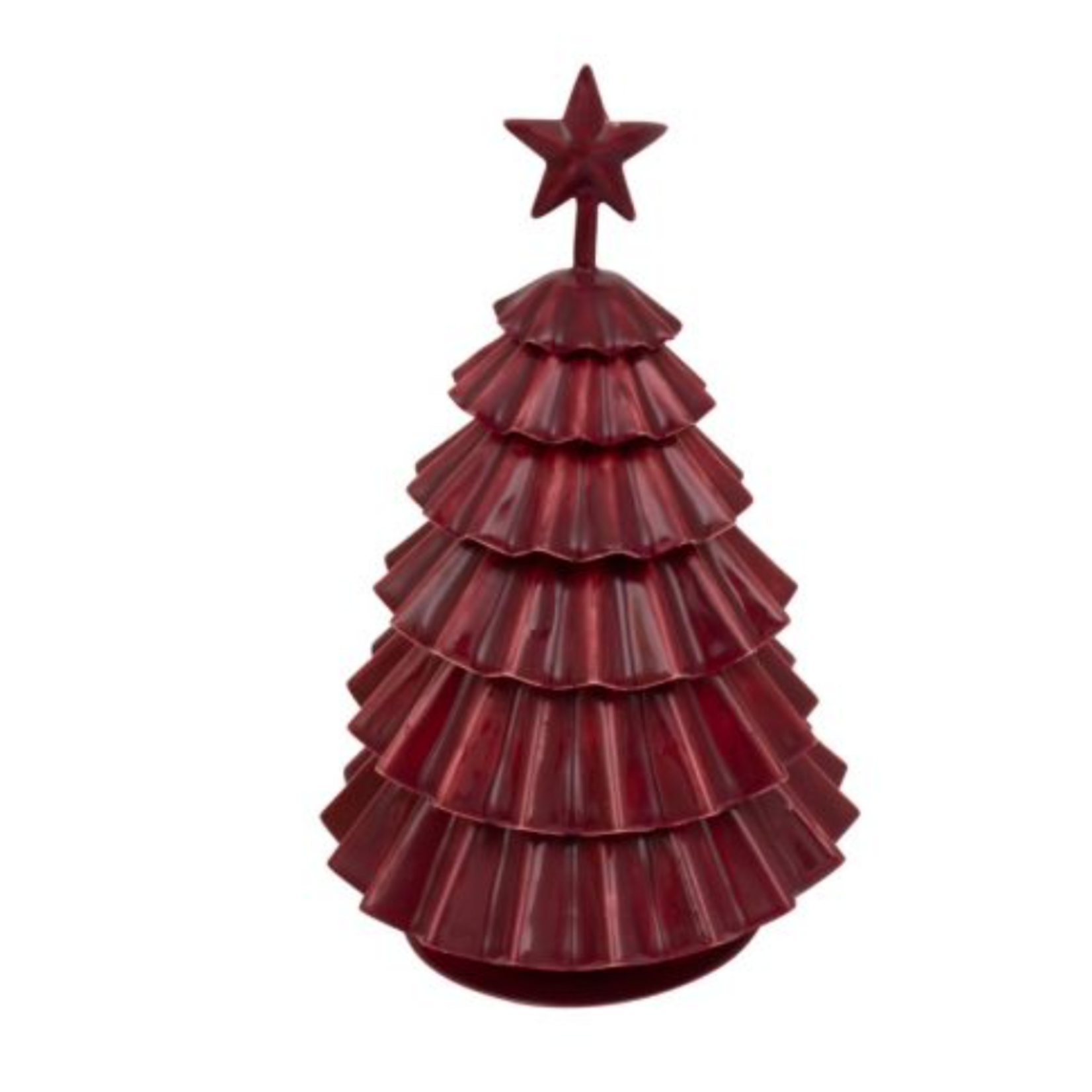 -- Christmas tree juda burgundy