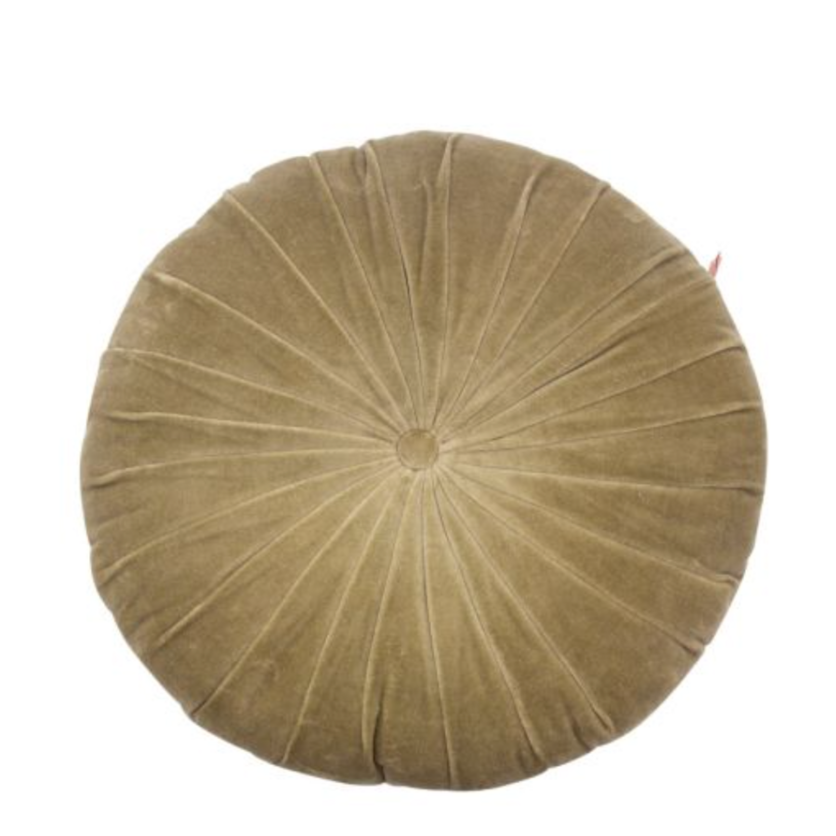-- Kussen rond Mila groen 45cm