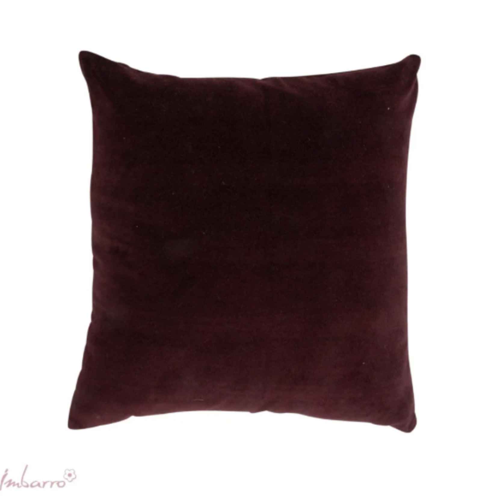 -- Kussen lala stripe burgundy 45x45cm